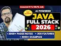 Java Full Stack 2026 - 3000 Notes 300 Features 2000 Examples By JTC INDIA