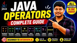 Learn All Java Operators in One Complete Java Operators Guide Beginner to Interview Ready
