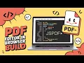 Build a Adobe Acrobat or Canva PDF Editor in Browser Using jsPDF PDF-LIB in HTML Javascript