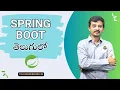 spring boot tutorial in telugu Spring boot tutorial Telugu Web Guru