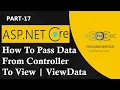 17 How To Pass Data From Controller To View In ASP NET Core 6 ViewData ASP NET