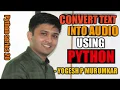 python series 20 Convert Text into Using Python