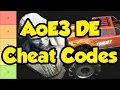 AoE3 Cheat Codes Tier List