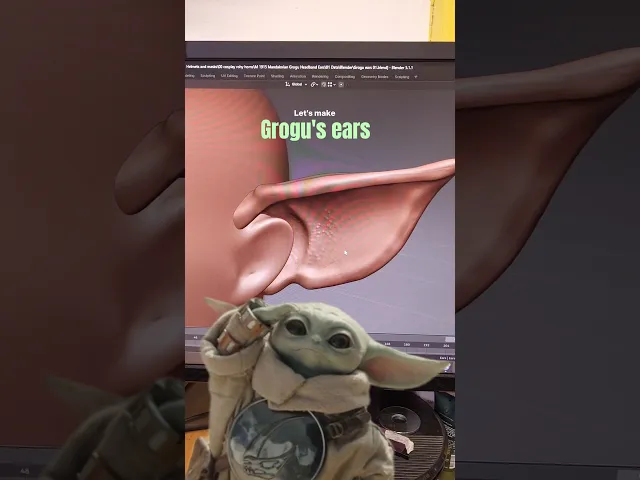 Mandalorian and Grogu - Headband Ears video thumbnail