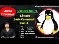 Lecture 5 Linux basic commands part-2 grep copy move head tail more less Linux playlist Amazon