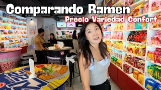 Comparando Tiendas de Ramyun Precio Variedad y Confort