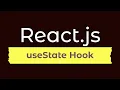 Learn React useState Hook Simple Explanation Beginners