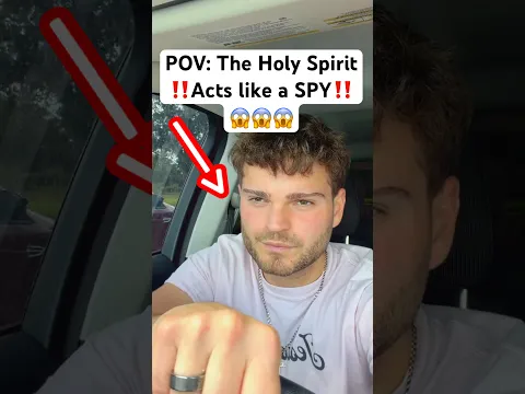 POV: The Holy Spirits Acts Like THIS‼️😭✝️😎