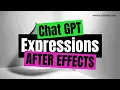 How to Use ChatGPT to Write After Effects Expressions Step-by-Step Guide