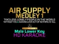 Download Lagu AIR SUPPLY MEDLEY | KARAOKE - Male Lower Key