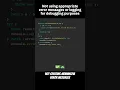 Not using appropriate error messages or logging for debugging purposes