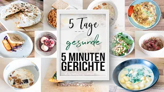 7 Rezeptideen für stressige Tage | Vegetarisch & Kindgerecht. 