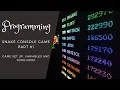 Visual Basic Programming Creating Snake Console Game - Part 1