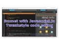 Javascript and Emmet in Tweakstyle code editor