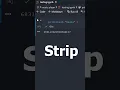 Hash and strip function in python