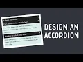 Design An Accordion Using HTML CSS JavaScript For Your Blogger Website