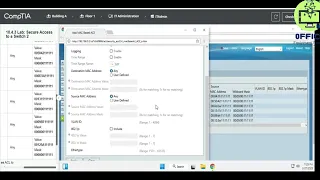 Network 10 4 3 Lab Secure Access to a Switch 2 TestOut Walkthrough MAC-Based ACL Tutorial