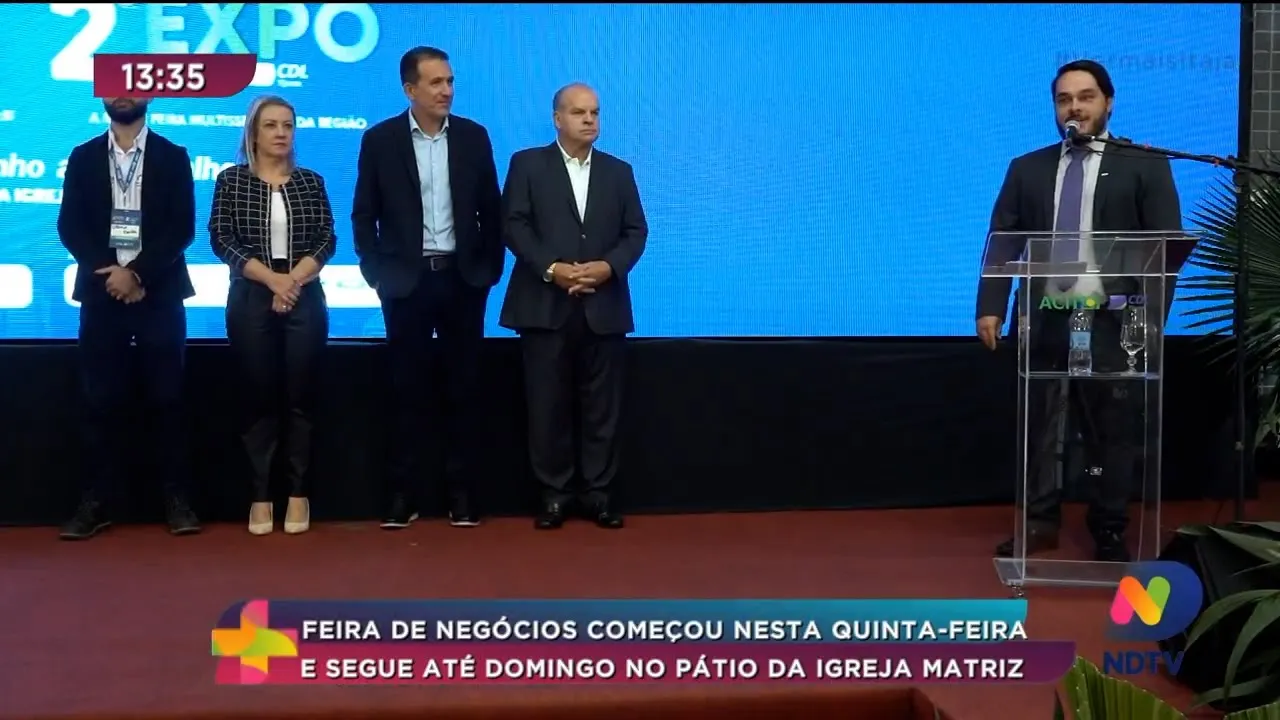 Fecon: Feira de Negócios começou nesta quinta-feira em Tijucas