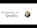 Factorio - Mathematics of Quality