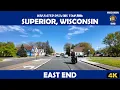 Superior Wisconsin - East End 4K Drive