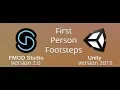 FMOD 2 0 Unity 2019 How To Implement Footsteps Jump Sounds To A First Person Character