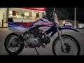 Honda Crf 70 top speed run and review with mods