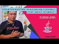 Struktur Kontrol Perulangan Looping FOR WHILE DO-WHILE Bahasa Java Belajar Java
