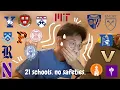 COLLEGE DECISION REACTIONS ivies MIT CalTech T20s and more