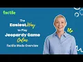 The Easiest Way to Play Jeopardy Game Online Factile Mode Overview