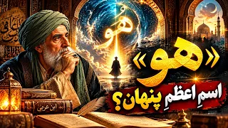 اسرار باطنی اسم اعظم هو و تاثیر تحول آفرین آن بر سکوت ذهن و قلب  محی الدین ابن عربی دندنها