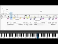 Who I Am by Jessica Andrews - Easy piano tutorials with leadsheet and chords