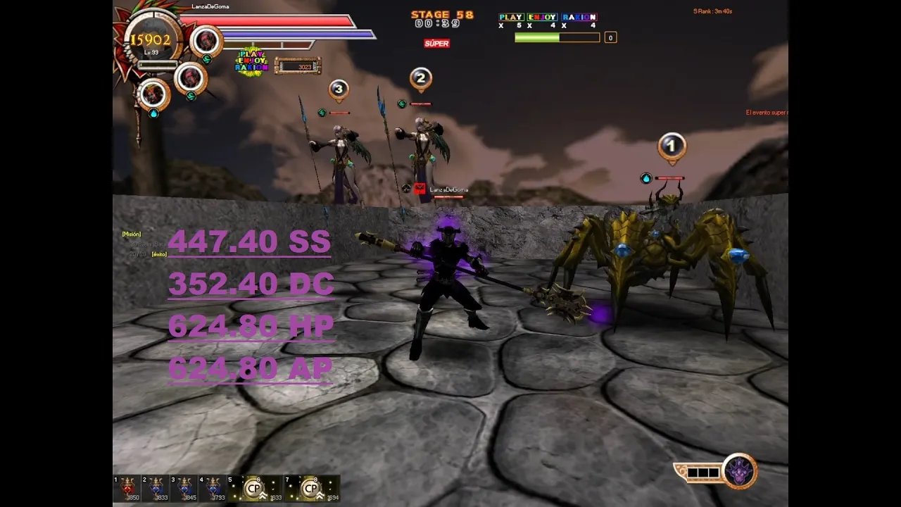 Rakion Latino - Armando mi Swordsman Parte#9Final(Al fin termine de Fulear Especial con Warrior :3 )