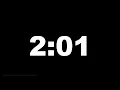 2 minutes 1 second 121 secs clock timer countdown Alarm Focus