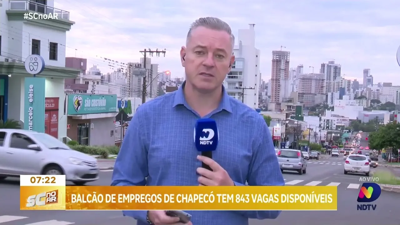 Balcão de Empregos de Chapecó conta com mais de 800 vagas disponíveis para a semana do trabalhador
