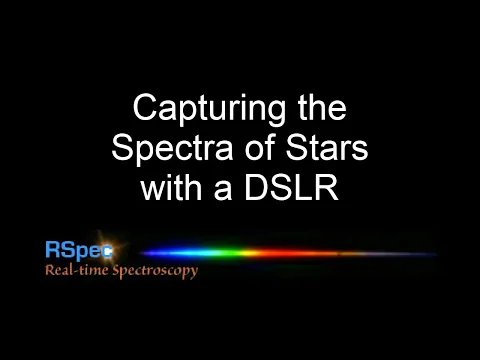 Download MP3 Capture spectra of Stars with a Star Analyser grating