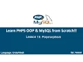 PHP OOP MySQLi Lesson 15 Polymorphism
