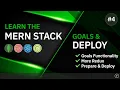 Learn The MERN Stack - Redux Goals Deply