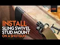 How to Install Sling Swivel Stud Mounts onto your Shotgun MDO Projects