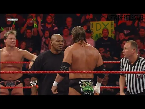 Download MP3 Mike Tyson Vs Triple H & Chris Jericho Vs Shawn Michaels Raw 2010 720p HD Full Match