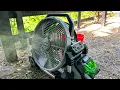 EGO Misting Fan 18 Real-World Use Review