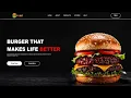 How to Create Burger Website Using HTML CSS Fast Code