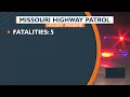 MSHP holiday weekend traffic and crash report
