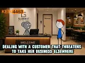 Entitled customer doubles her party size mid waitlist