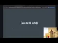 Machine Learning in SQL - Train Test Serve meetup