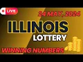 Illinois Midday Lottery Results For - 24 May 2024