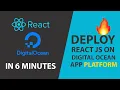 HOW TO DEPLOY REACTJS APPLICATION TO DIGITAL OCEAN APP PLATFORM 2022