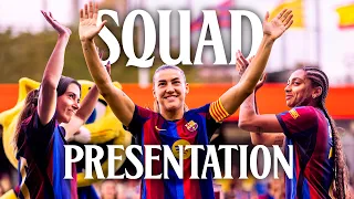 💥 2026/2027 SQUAD PRESENTATION & SPEECHES | FC Barcelona Femení 🔵🔴