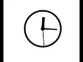 Pure CSS Animated Clock HTML and CSS