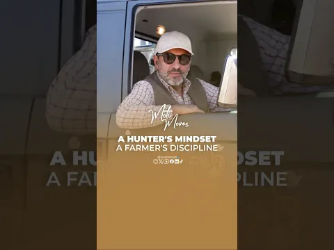 Business is a lot like hunting.