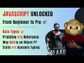 Data Types in JavaScript A Comprehensive Guide In Telugu By JavaScript Drama Club